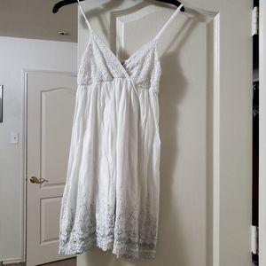 Ravings white spaghetti strap dress